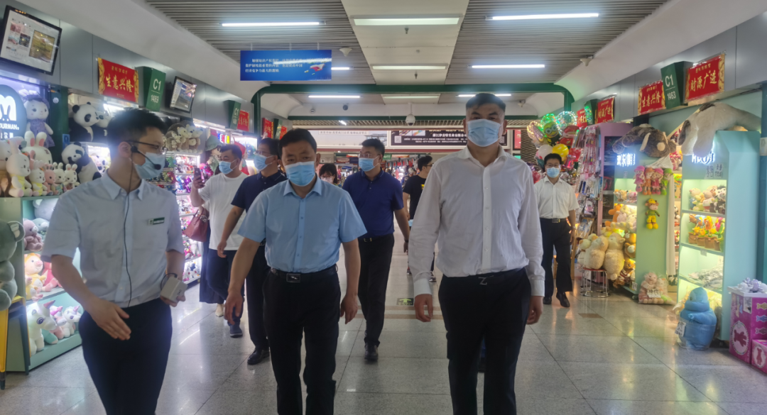 乌兰察布市集宁区领导一行莅临金田阳光投资集团参观考察